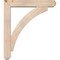 Ekena Millwork Thorton Craftsman Smooth Bracket w/ Offset Brace, Douglas Fir, 5 1/2"W x 28"D x 32"H BKT0604X28X32THR04SDF - alternate 2
